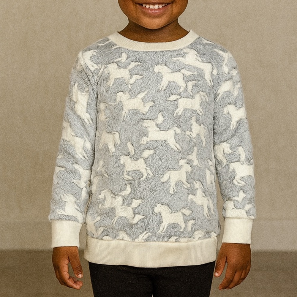 Cat & Jack Horse Print Sweatshirt